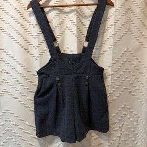 Very J Jumper M Adjustable Straps Button Detail Layered Casual Boho